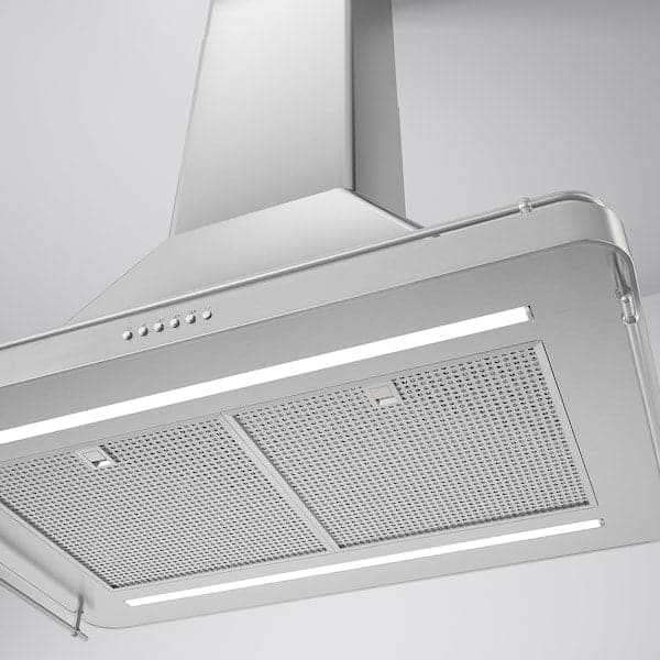 OMNEJD Ceiling extractor hood - stainless steel 90 cm , 90 cm - best price from Maltashopper.com 10521735