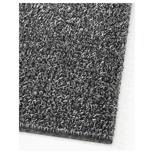 OPLEV - Door mat, in/outdoor grey, 50x80 cm - best price from Maltashopper.com 30308994