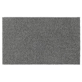 OPLEV door mat, in/outdoor grey, 50x80 cm