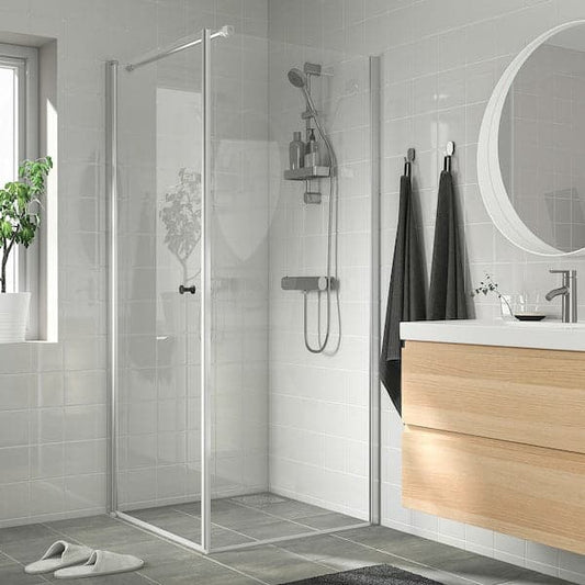 OPPEJEN - Corner shower, 86x86x202 cm - best price from Maltashopper.com 79326251