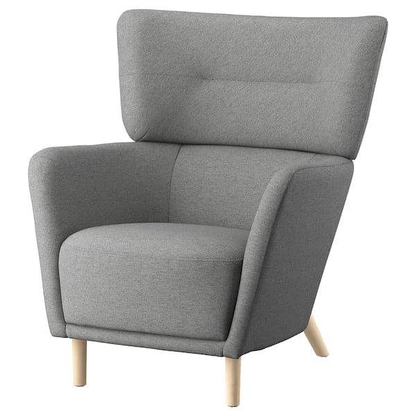 Ikea OSKARSHAMN - Armchair, Tibbleby beige/grey ,