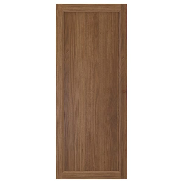 OXBERG door, brown walnut effect, 40x97 cm