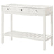 PANGET console table, white, 106x42 cm