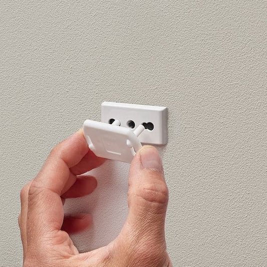 PATRULL Set of socket protectors - white , - best price from Maltashopper.com 40098962