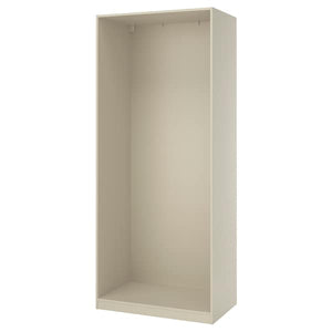 Ikea PAX - Wardrobe frame, grey-beige, 100x58x236 cm