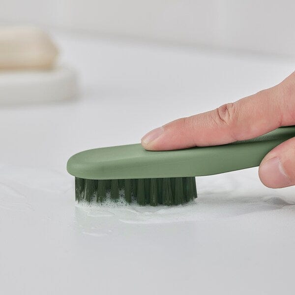 Ikea PEPPRIG - Scrubbing brush, set of 2, green