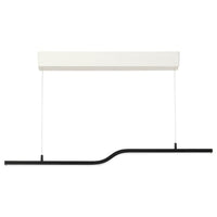 PILSKOTT - LED pendant lamp, smart black , - best price from Maltashopper.com 30477878