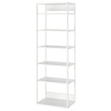PLATSA open shelving unit, white, 60x40x180 cm