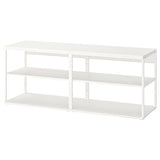 PLATSA open shelving unit, white, 160x40x63 cm