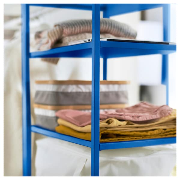 Ikea PLATSA - Open shelving unit, blue, 60x40x120 cm