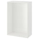 PLATSA frame, white, 80x40x120 cm