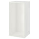 PLATSA frame, white, 60x55x120 cm
