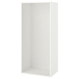PLATSA frame, white, 80x55x180 cm