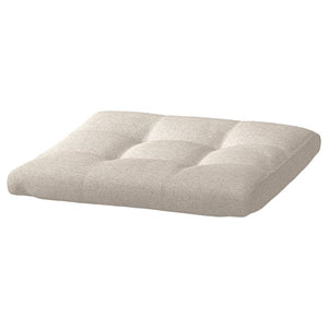 Ikea POÄNG - Footrest cushion, Gunnared beige, , 55x50 cm