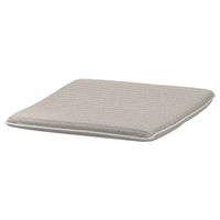 POÄNG footstool cushion, Knisa light beige, 59x55 cm