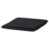 POÄNG footstool cushion, Knisa black, 59x55 cm