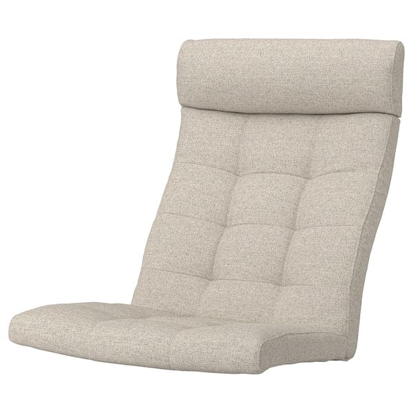 Ikea POÄNG - Armchair cushion, Gunnared beige ,