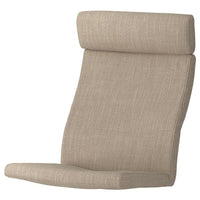 POÄNG armchair cushion, Hillared beige, 137x56 cm