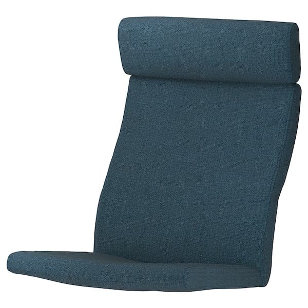 POÄNG armchair cushion, Hillared dark blue