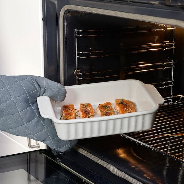 POETISK - Oven dish, off-white, 30x20 cm - best price from Maltashopper.com 20513872