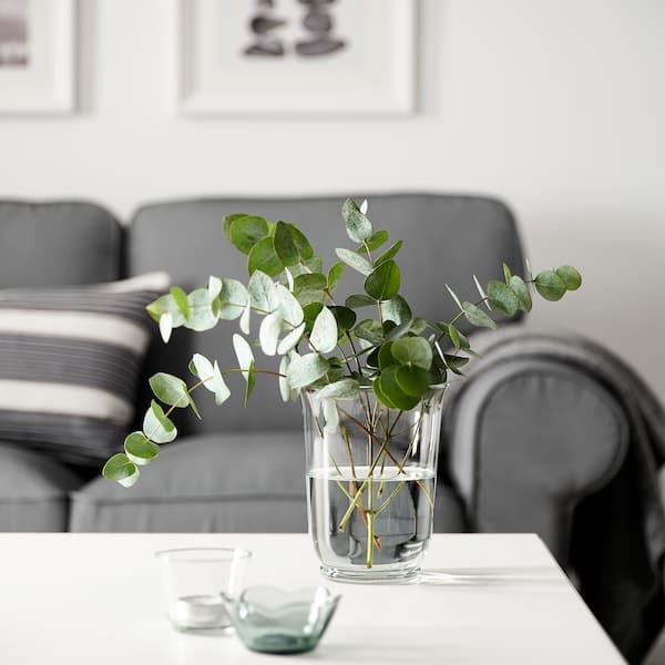 POMP - Vase/lantern, clear glass, 18 cm - best price from Maltashopper.com 80326537