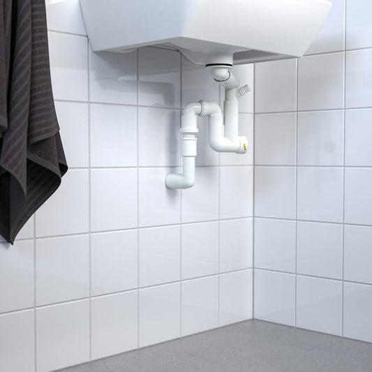 Ikea RÄNNILEN - Water trap w flexible pipe, 1 bowl