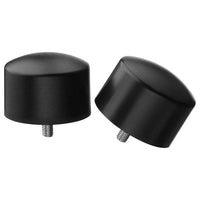 RAFFIG finials, 1 pair, black