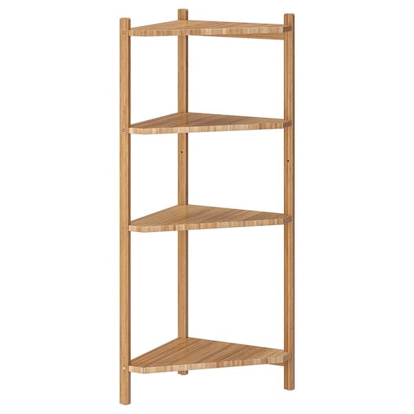 Ikea RÅGRUND Corner shelf - bamboo 34x99 cm , 34x99 cm