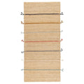 Ikea RAKLEV - Rug, flatwoven, handmade natural/multicolour, 70x160 cm