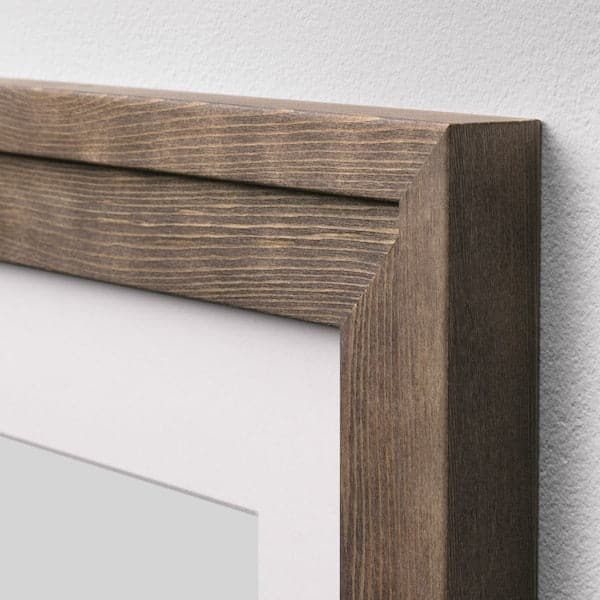 Ikea RAMSBORG Frame - brown 13x18 cm ,