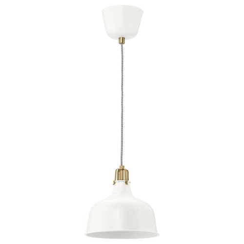 RANARP - Pendant lamp, off-white, 23 cm