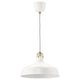 RANARP pendant lamp, off-white, 38 cm