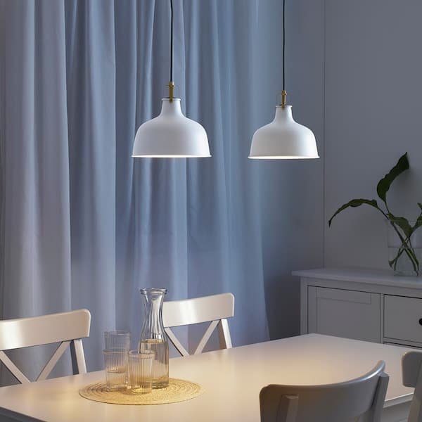RANARP - Pendant lamp, off-white, 23 cm - best price from Maltashopper.com 10390961