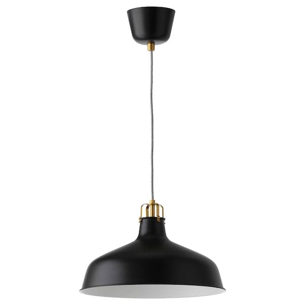 Ikea RANARP - Pendant lamp, black, 38 cm