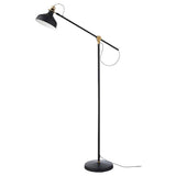 RANARP floor/reading lamp, black, 760 mmx280 mm cm