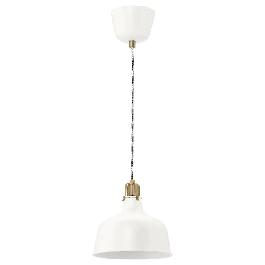 Ikea RANARP Pendant lamp, off-white, 23 cm ,