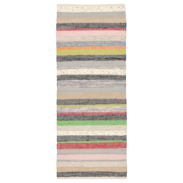 Ikea RANGSTRUP Carpet, flat texture - handmade/cotton various colors 70x180 cm