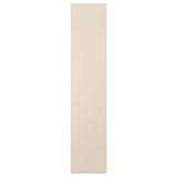 REINSVOLL door with hinges, grey-beige, 50x229 cm