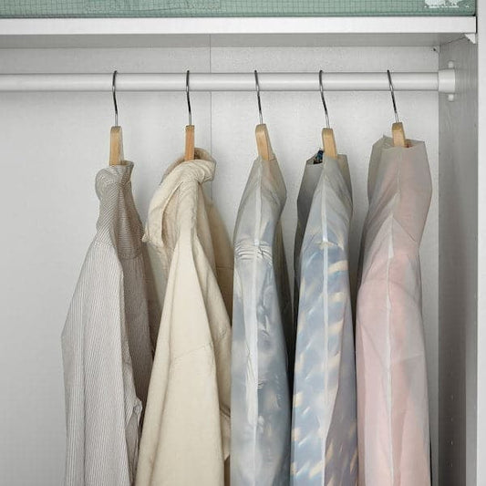 RENSHACKA - Clothes cover, transparent white - best price from Maltashopper.com 50530101