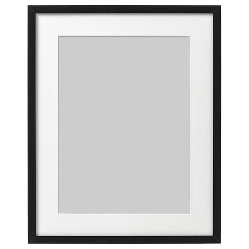 RIBBA - Frame, black, 40x50 cm