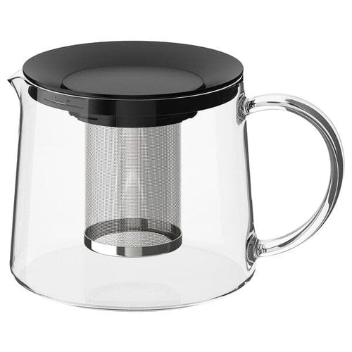 RIKLIG - Teapot, glass, 1.5 l