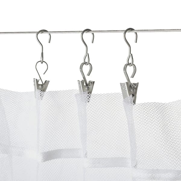 Ikea RIKTIG - Curtain hook with clip, 24 pack
