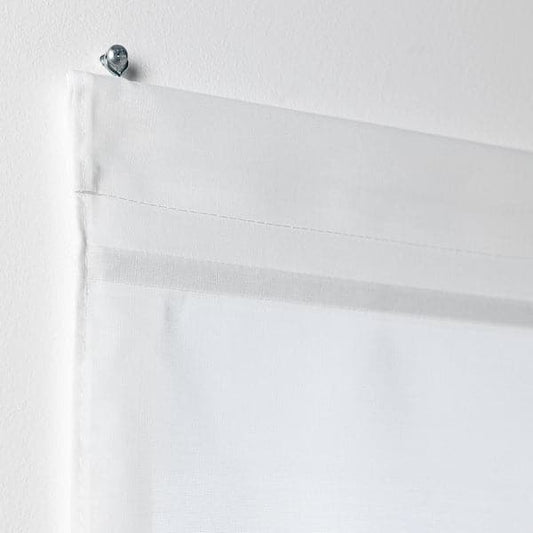 Ikea RINGBLOMMA - Roman blind, white, 80x160 cm
