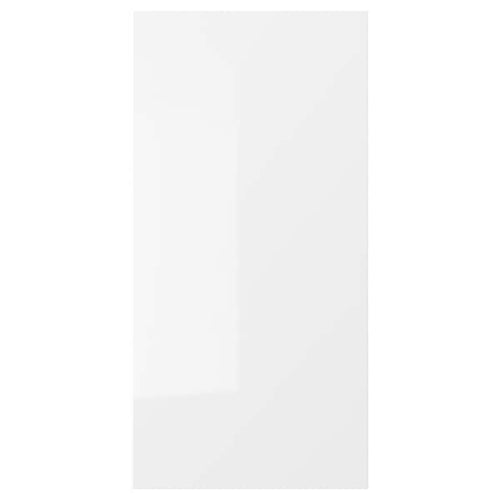 RINGHULT - Door, high-gloss white, 30x60 cm