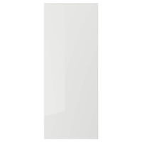 RINGHULT door, high-gloss light grey, 40x100 cm