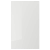 RINGHULT door, high-gloss light grey, 60x100 cm