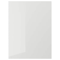 RINGHULT door, high-gloss light grey, 60x80 cm