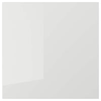 RINGHULT door, high-gloss light grey, 60x60 cm