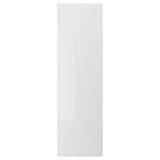 RINGHULT door, high-gloss light grey, 60x200 cm