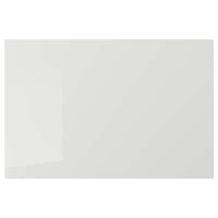 RINGHULT door, high-gloss light grey, 60x40 cm